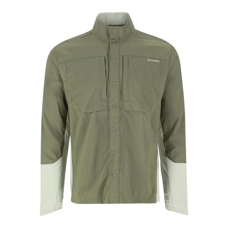 Simms Latitude BiComp Shirt Willow/Aspen Medium