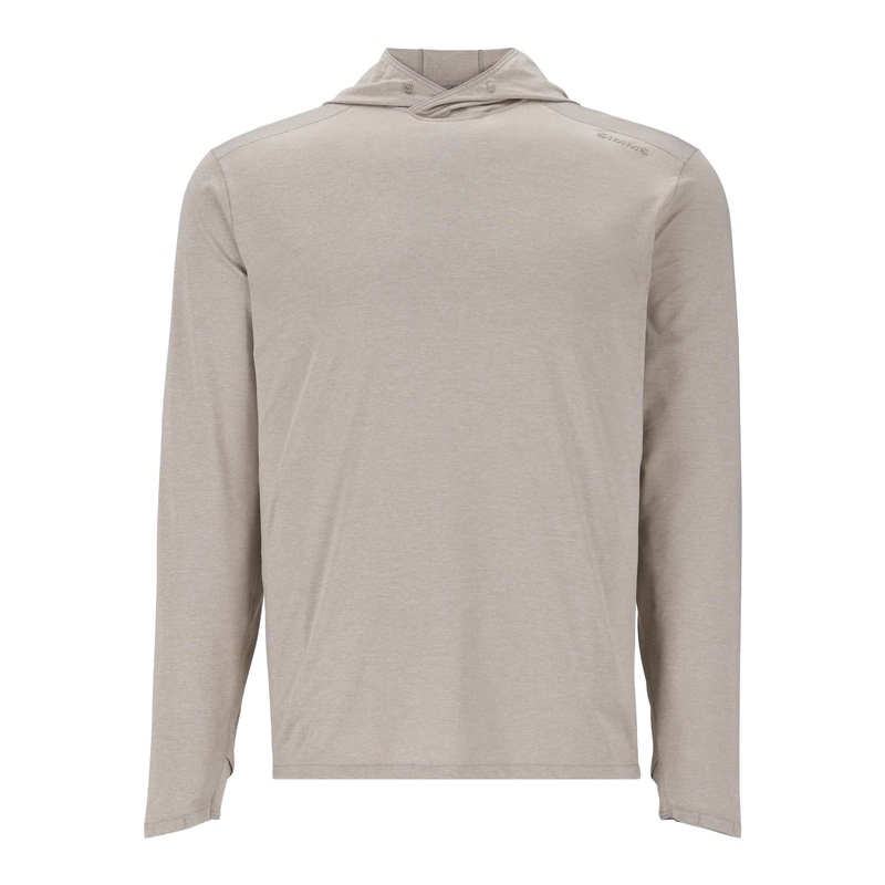 Simms Solarflex Hoody Dolomite Heather Medium