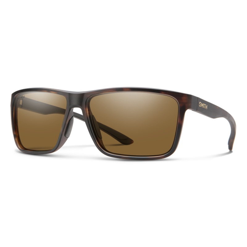 Smith Riptide Matte Tortoise ChromaPop Glass Polarized Brown Lens Sunglasses