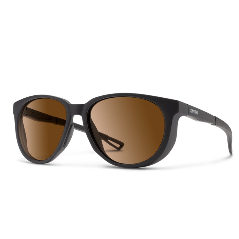 Smith Seeker Matte Black ChromaPop Photochromic Brown Lens Sunglasses