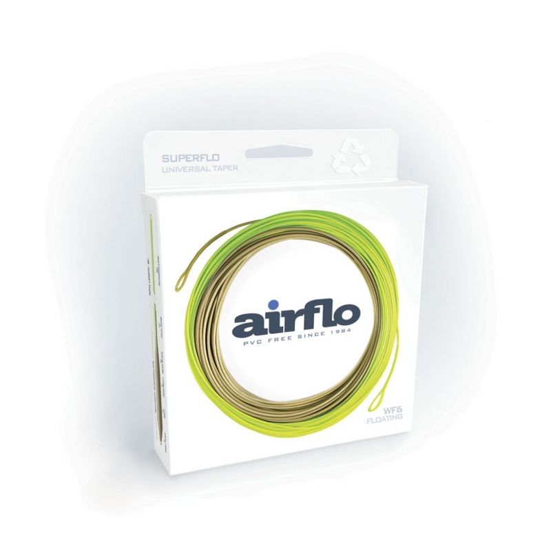 Airflo Superflo Universal Fly Line 3 | Moss Olive/Chartreuse