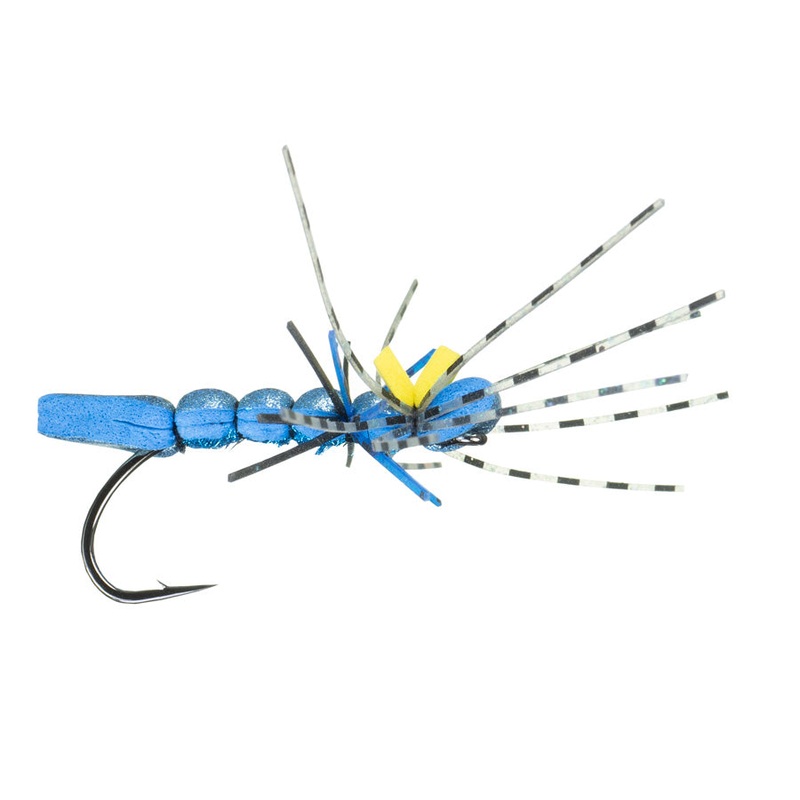 Piette's Damsel Wiggly Fly Blue 1