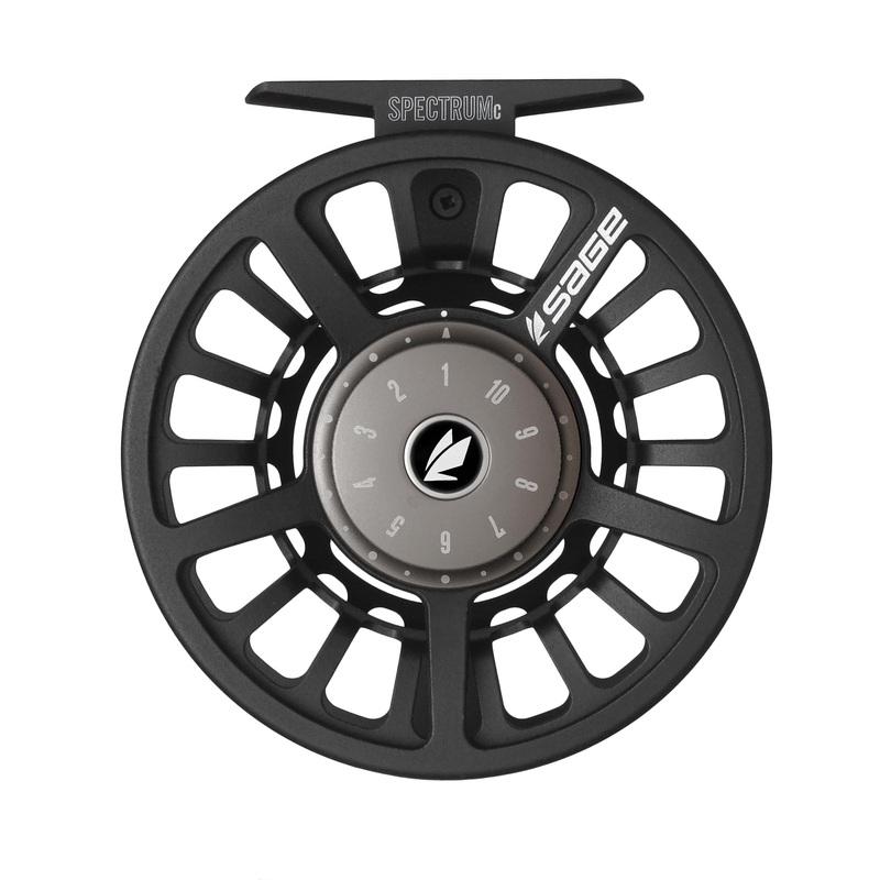 Sage Spectrum C Fly Reel 3/4 Black