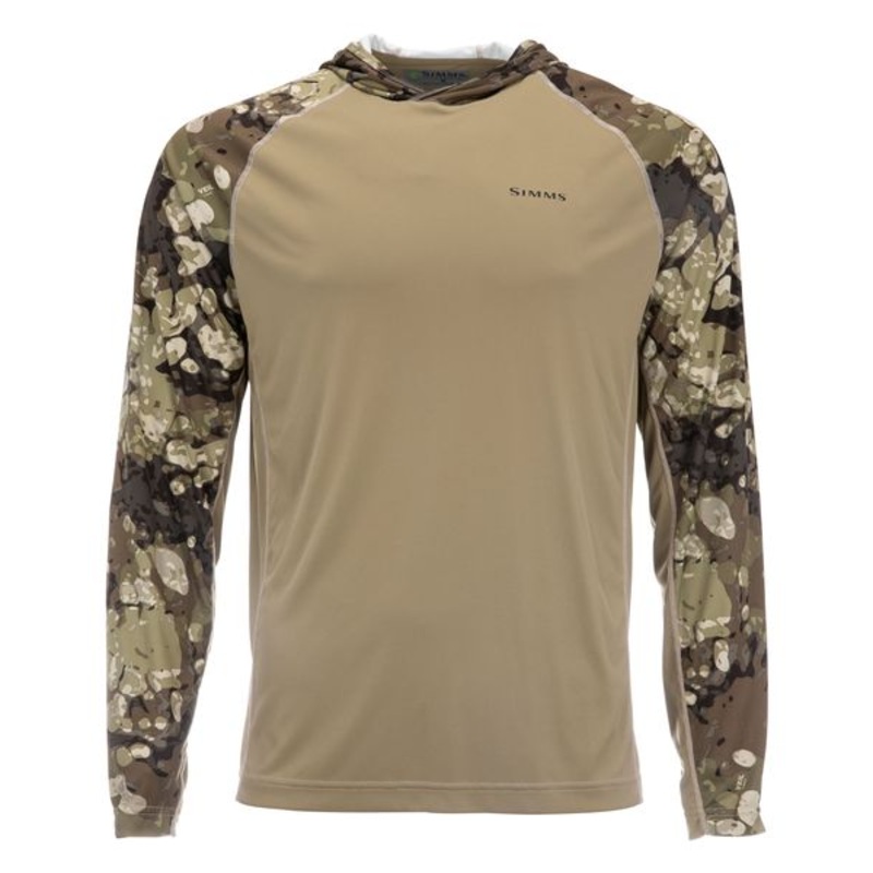 Simms BugStopper SolarFlex Hoody M Ghost Camo Stone