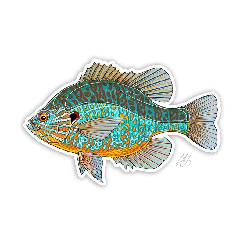 Underwood Pumpkinseed Decal