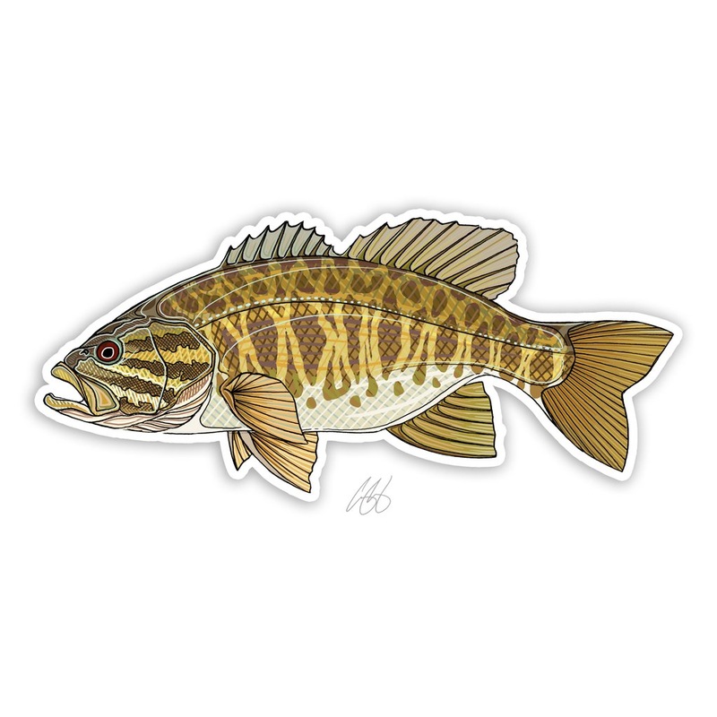 Underwood Smallmouth Bass Decal