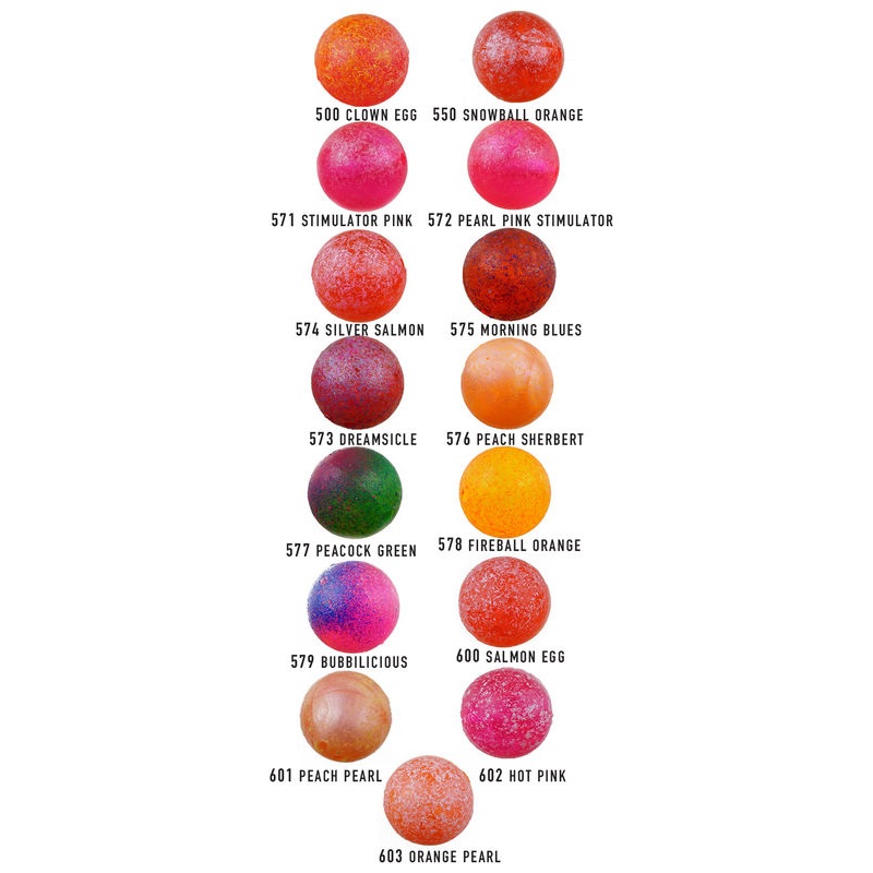 UV2 Fusion Egg Beads 8mm Clown Egg