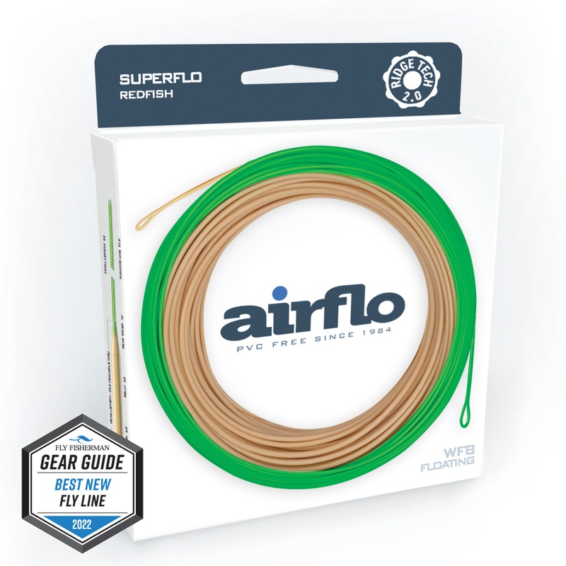 Airflo Ridge 2.0 Gulf Redfish Float Fly Line WF-6-F Tan/Green