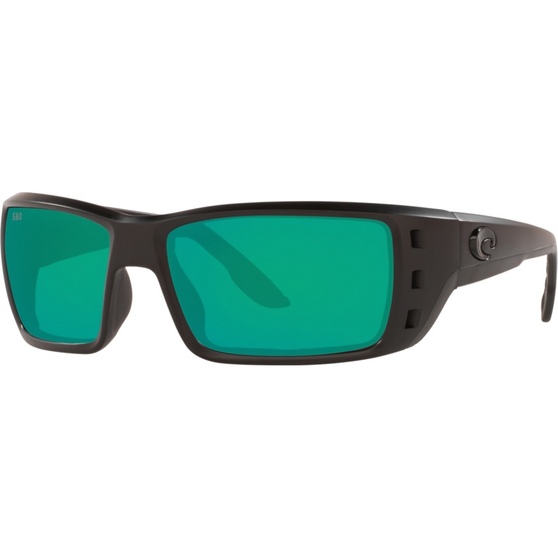 Costa Permit Sunglasses Blackout Frame Green Mirror 580 Glass