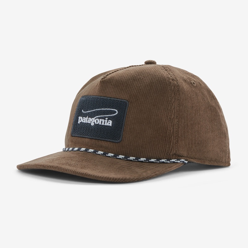 Patagonia Fly Catcher Hat Casting Logo: Smolder Blue