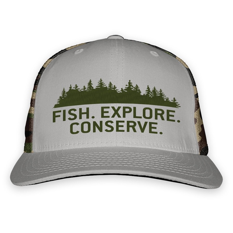 Rep Your Water Fish. Explore. Conserve. Hat