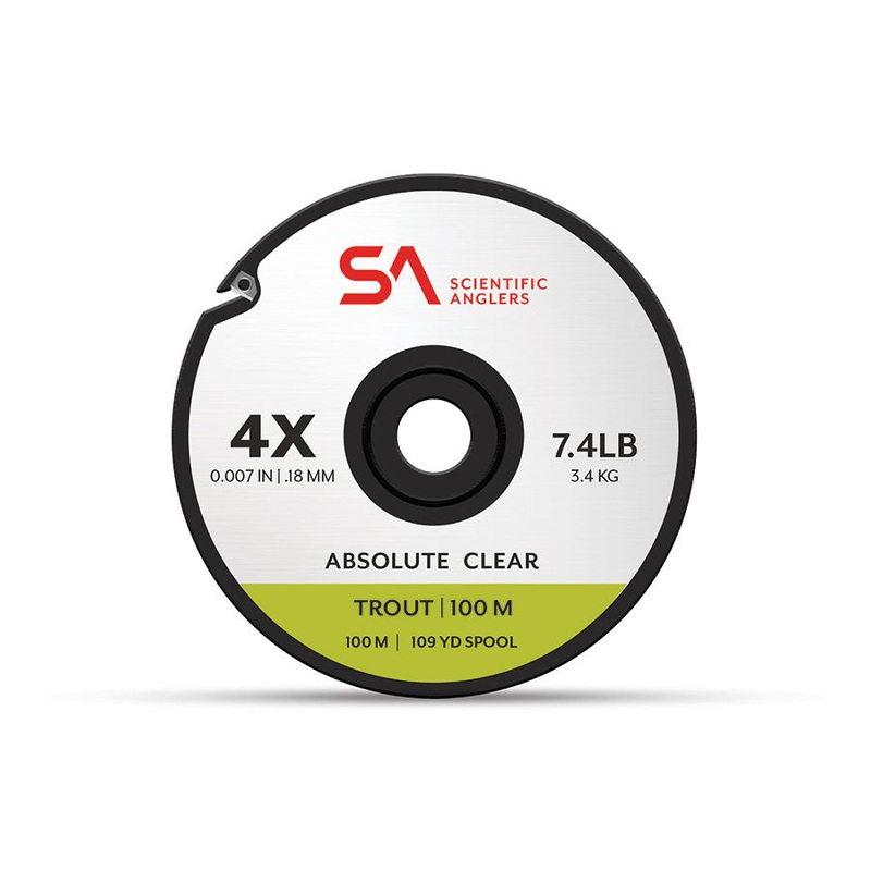 Scientific Anglers Absolute Trout Tippet - 100 Meters 6X