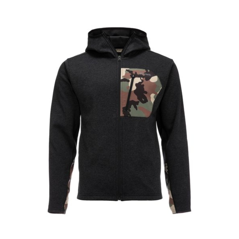 Simms CX Hoody M Black Heather