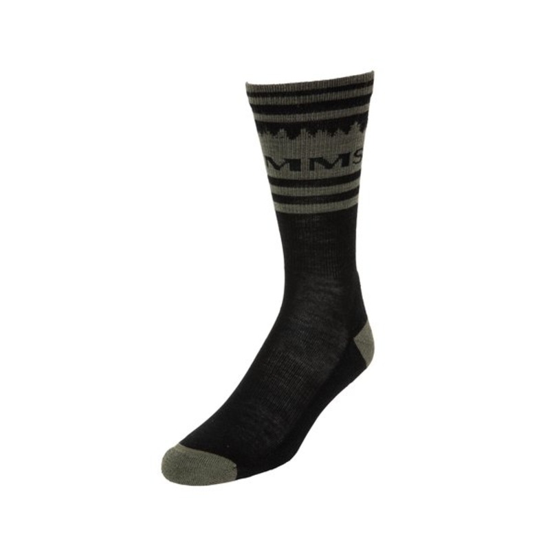 Simms Daily Sock M Woolly Bugger Moss