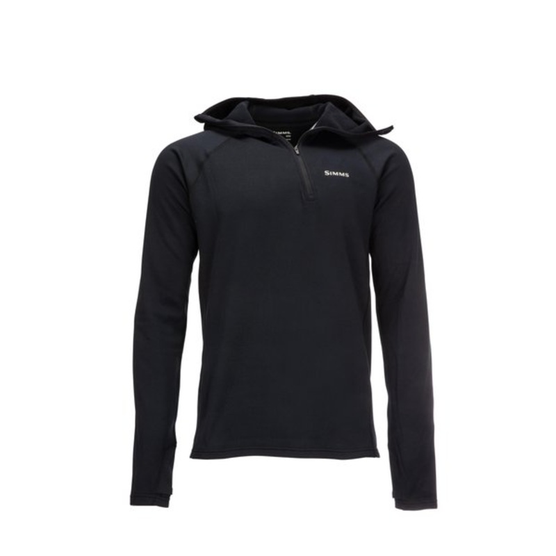Simms Heavyweight Baselayer Hoody M Black