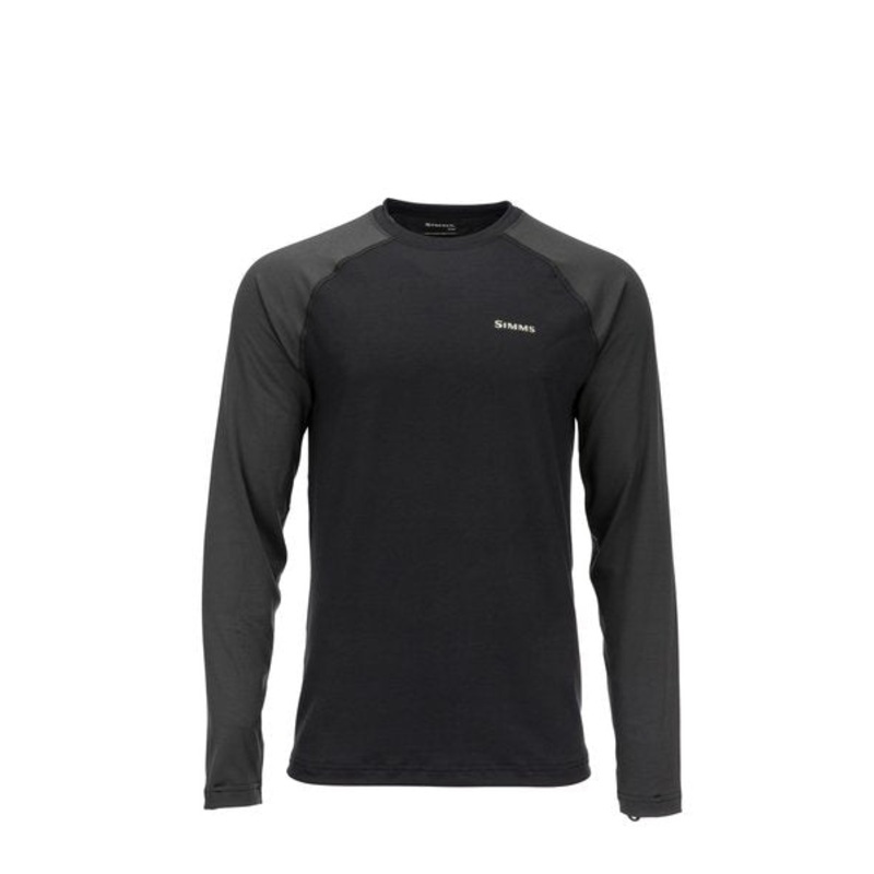 Simms Lightweight Baselayer Top M Black