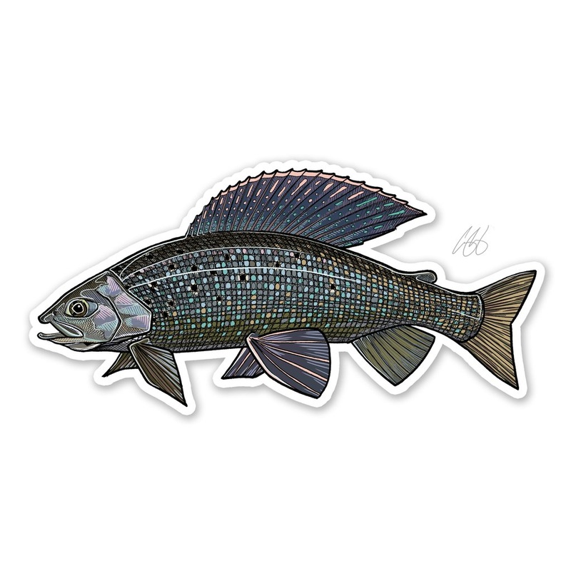 Underwood Grayling  Decal