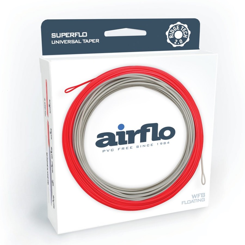 Airflo Superflo Ridge 2.0 Universal Float Fly Line WF-4-F Shadow/Redband