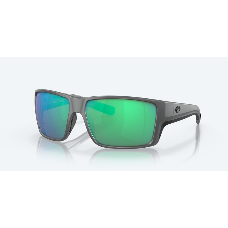 Costa Reefton Pro Sunglasses Gray Green Mirror 580 Glass