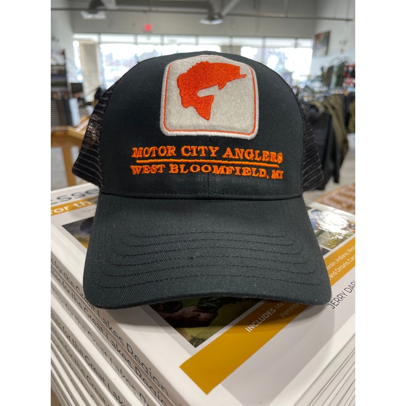 MCA Simms Bass Icon Trucker Hat Black