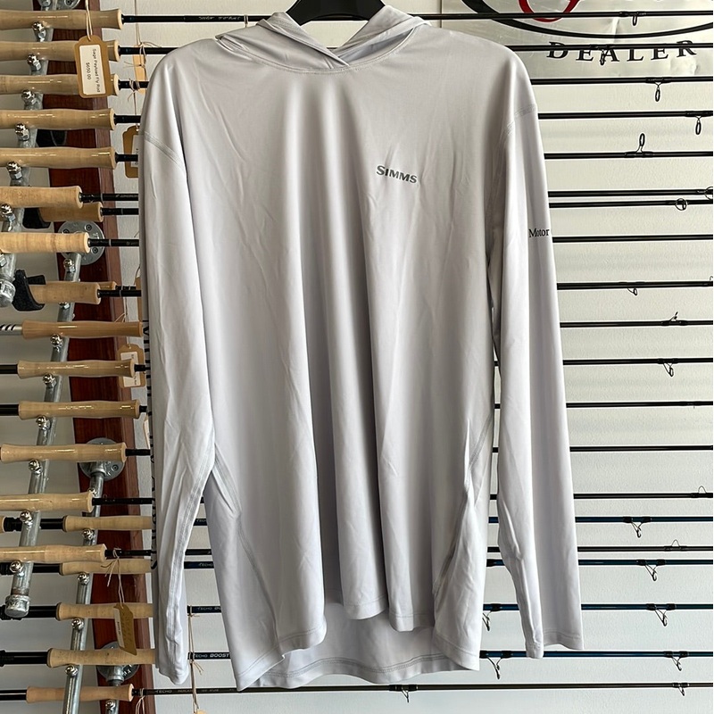 Motor City Anglers X Simms Tech Hoody S Light Green/Brown Trout