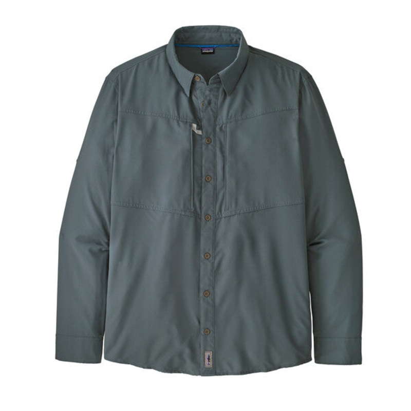 Patagonia Sol Patrol Shirt L/S M Plume Grey