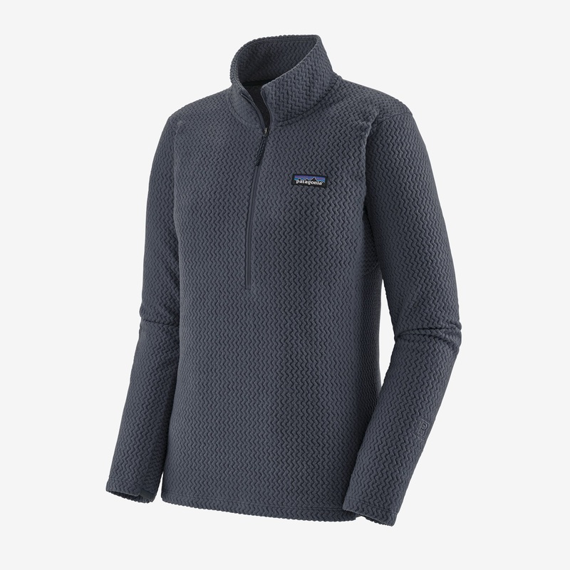 Patagonia Women's R1 Air Zip Neck XS Smolder Blue