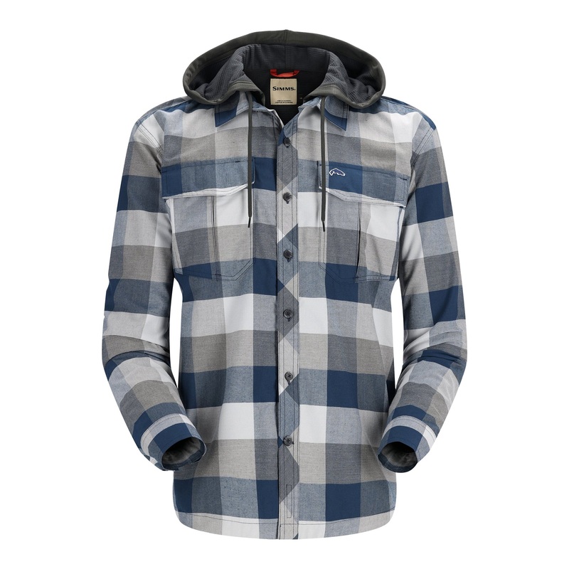 Simms Coldweather Hoody M Neptune MC Plaid