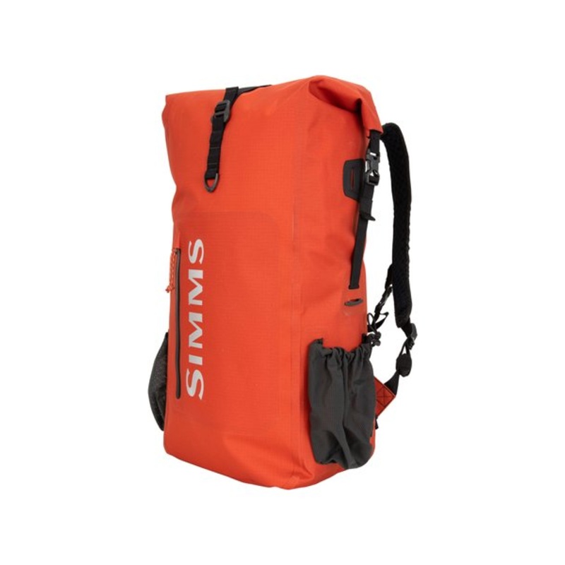 Simms Dry Creek Rolltop Backpack Simms Orange
