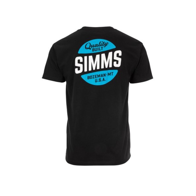 Simms Quality Built Pocket Tee M Black