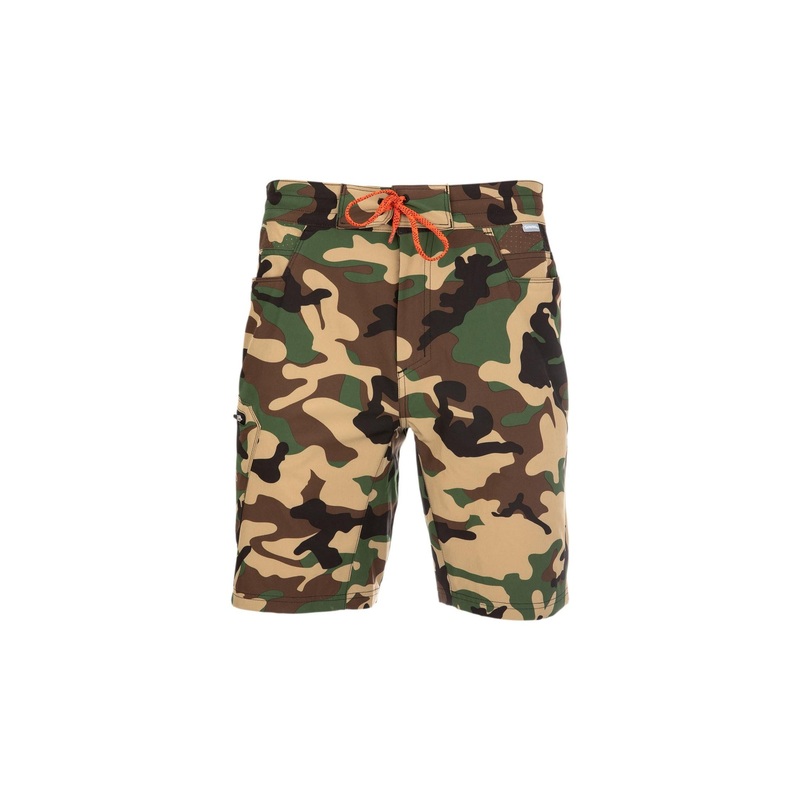 Simms Seamount Board Shorts 34" Woodland Camo