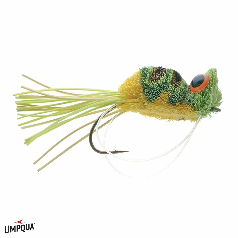 Umpqua Dancing Frog Stewart 2 Green Yellow