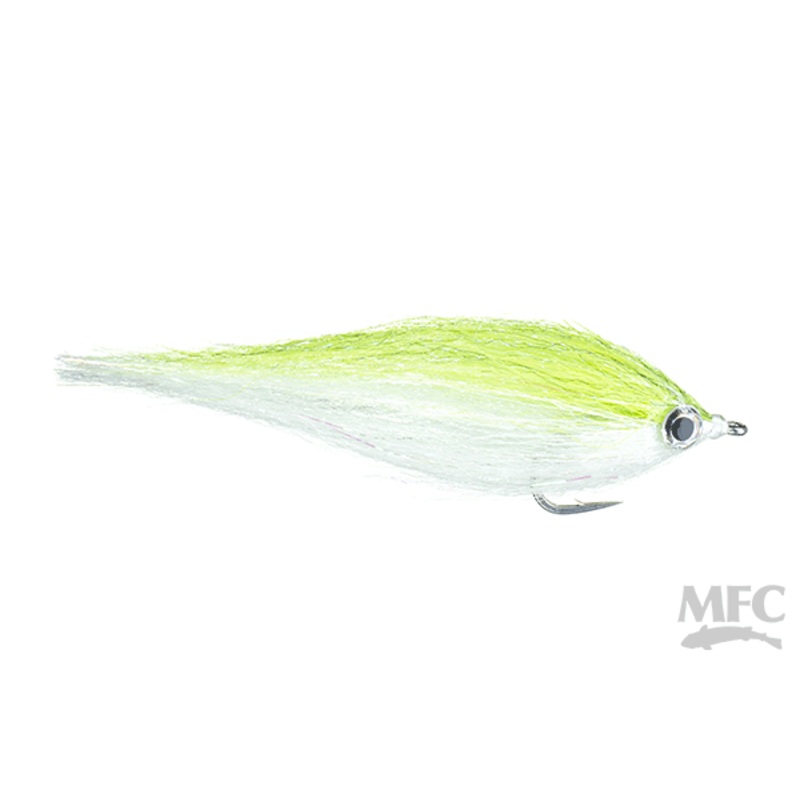 Bunker Bait Chartreuse/White | 1/0