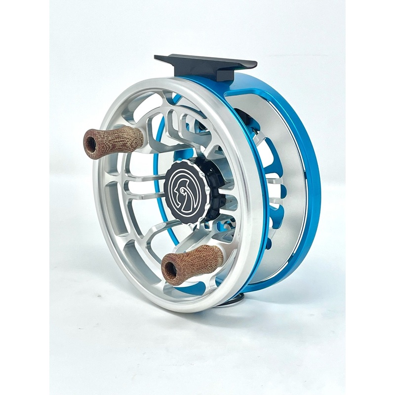Cubalaya Fair Chase G2 Click Pawl Fly Reel - Clear on Blue