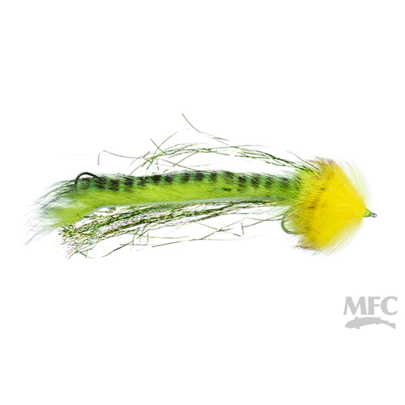 Flathead Pike Bunny - Chartreuse 2 Chartreuse