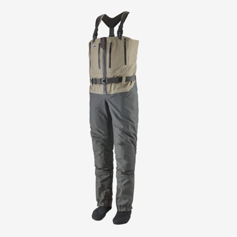 Patagonia Swiftcurrent Expedition Zip Front Waders MRM |  River Rock Green