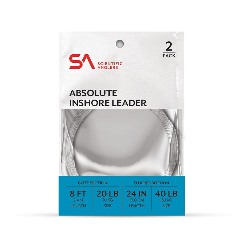 Scientific Anglers ABSOLUTE INSHORE LEADER 2-Pack