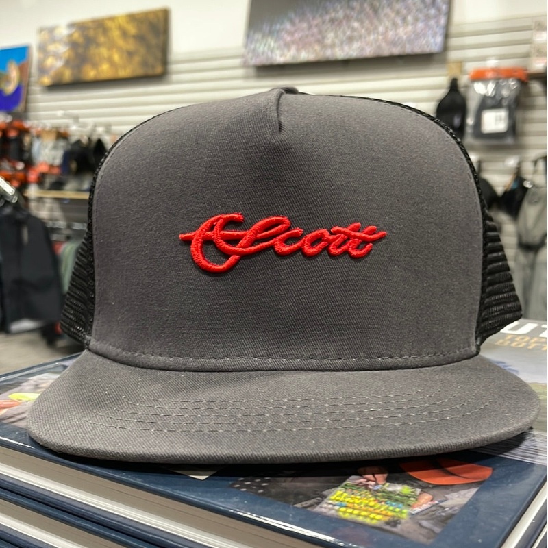 Scott Charcoal/Black Flat Brim