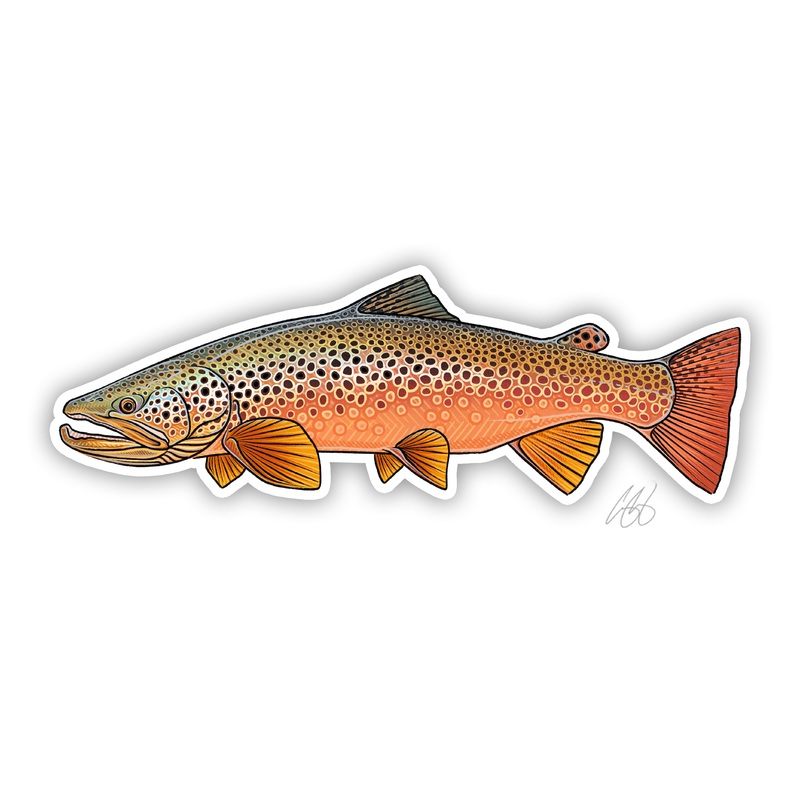Underwood Autumn Brown Decal