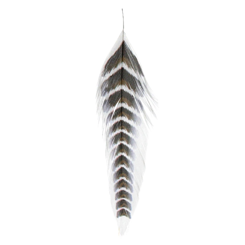 MFC Galloup's Fish Feathers - Grizzled Brown/Black