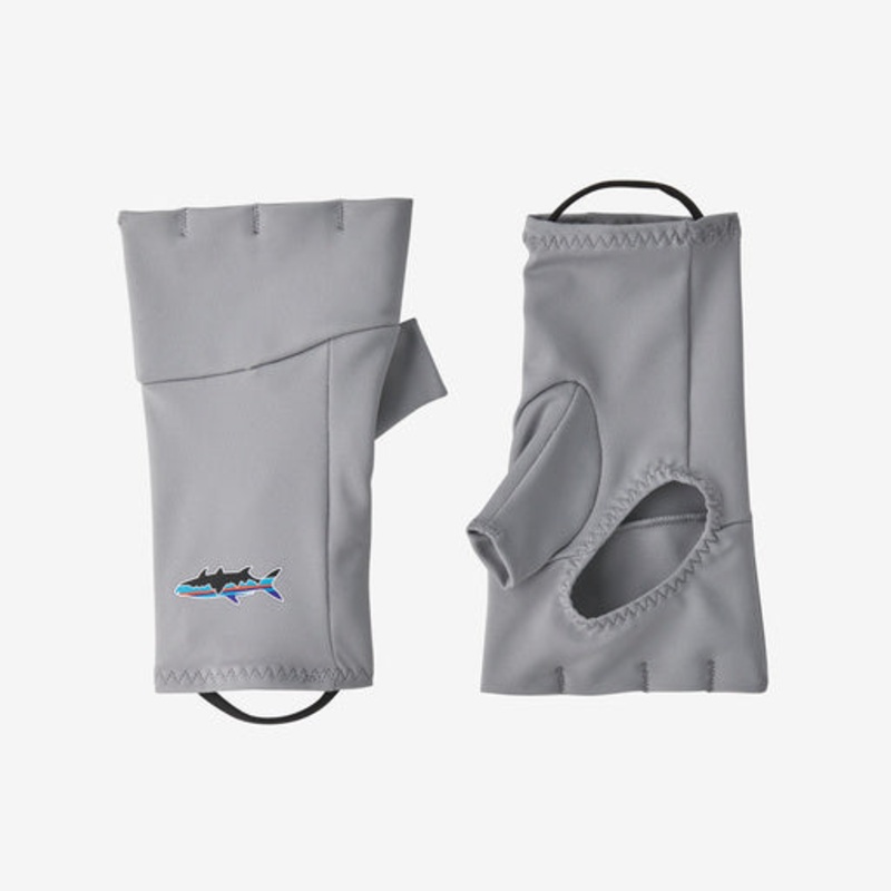Patagonia Sun Gloves - Salt Grey XS