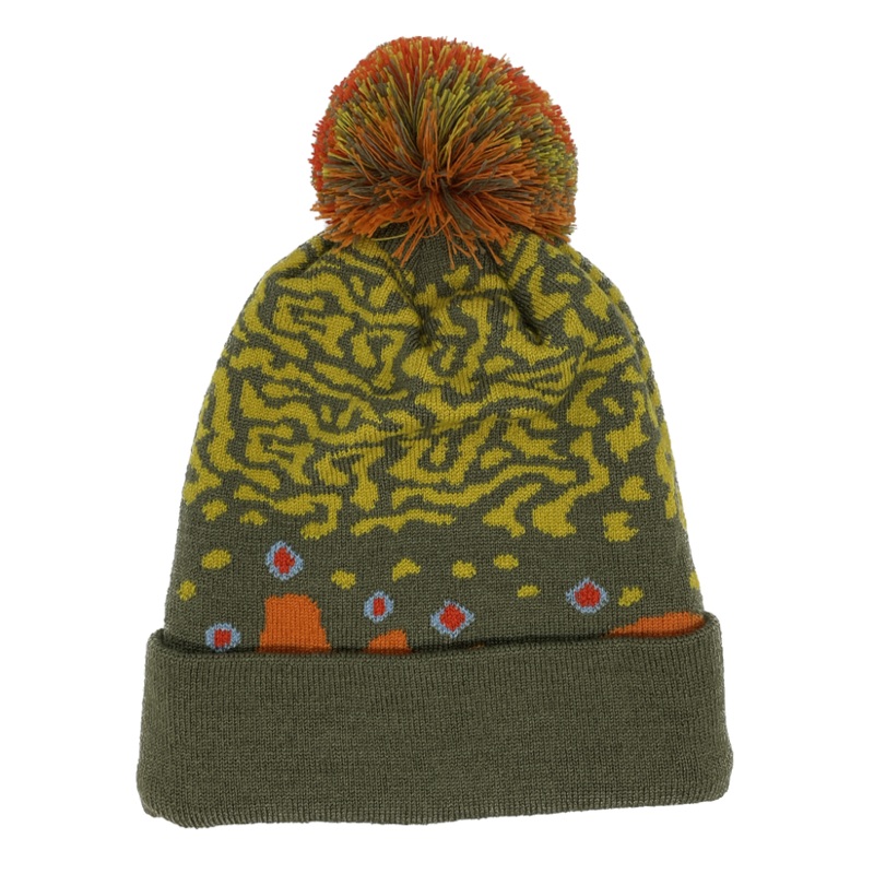 Rep Your Water Brook Trout Skin Knit Hat
