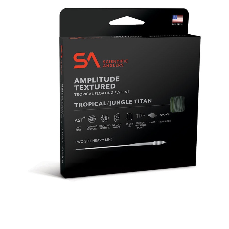 Scientific Anglers AMPLITUDE TEXTURED TROPICAL/ JUNGLE TITAN WF-6-F