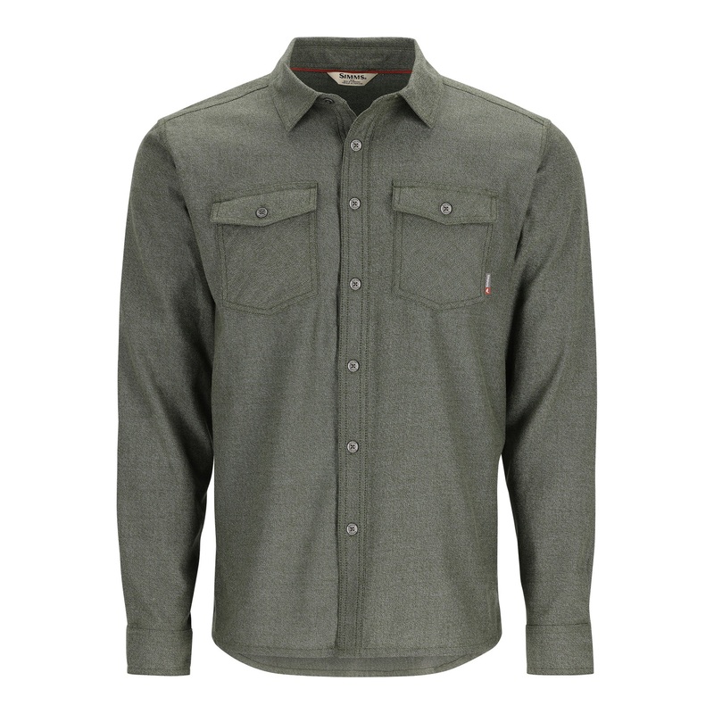 Shoal Flannel M Riffle Green