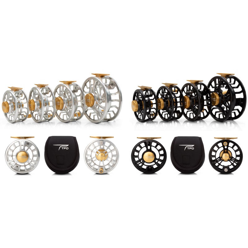 TFO NTR Large Arbor Spare Spool - Black/Gold II (5/6 WT)