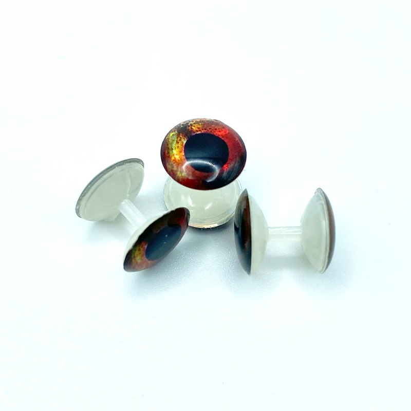 Fish-Skull Weightless Living Eye Dumbbell Fire | 6 mm