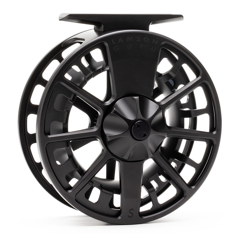 Lamson Guru S-Series Reel - Blackout 3+