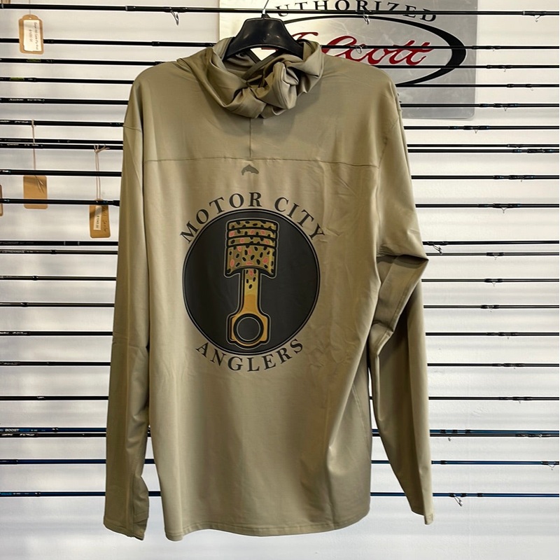 Motor City Anglers Logo Hoody - Bay Leaf M