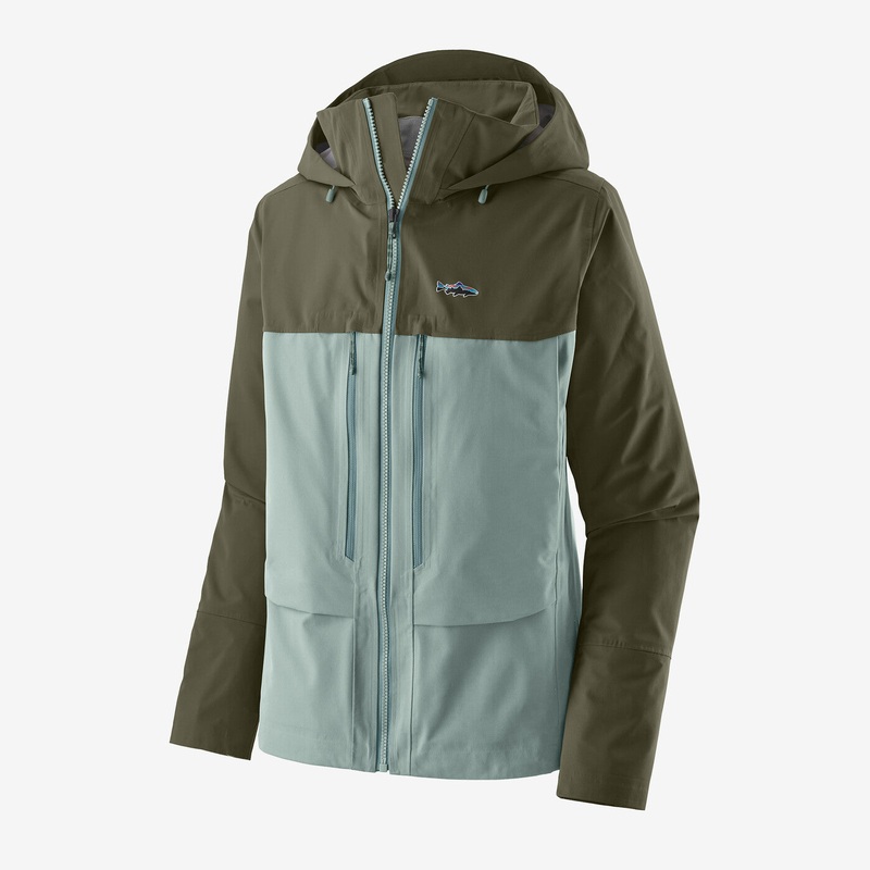 Patagonia Women's Swiftcurrent Wading Jacket S | Thermal Blue