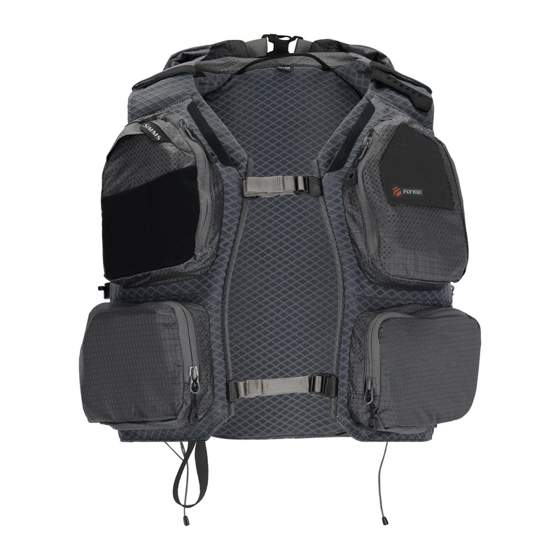 Simms Flyweight Vest Pack L-XL | Smoke
